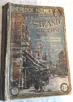 Arthur Conan Doyle - The Strand Magazine 1913 - New Adventure Of Sherlock Holmes • $126.30