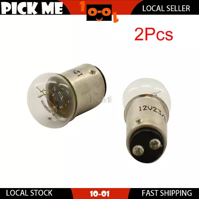 Pair 12v 23/8w Stop Tail Light Bulbs Fit Kawasaki H2 Mach IV 750cc 1972-1975 • $19.59