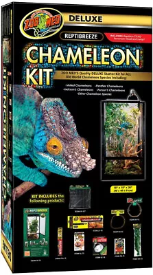 Zoo Med Deluxe ReptiBreeze Chameleon Kit Starter Kit For All Old World • $178.88
