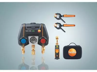 Testo 550i Smart Kit With 552i Vacuum Probe And Two 115i Temperature Probes (Par • $522.75