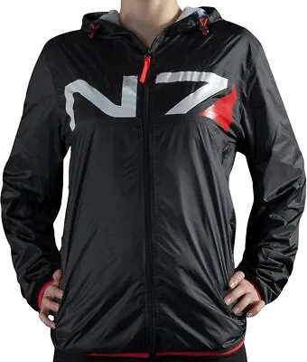 Musterbrand BLACK Mass Effect Running Jacket N7 Training US Large • $30.77