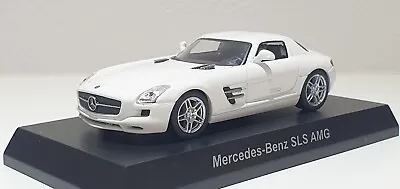 1/64 Kyosho MERCEDES BENZ SLS AMG WHITE Diecast Car Model • $35.99