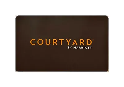 Marriott Courtyard Hotel Room Solid Brown KEY CARD • $2.50