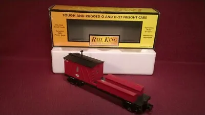 Mth Rail King 30-79073 New York Central Lighted Crane Tender Car - Vg++ Ob • $29.21