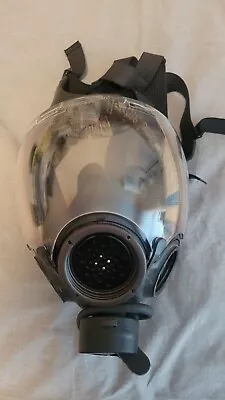 MSA Millenium Gas Mask Size US LARGE W/External Face Shield 10000002350 W/BAG • $295.95