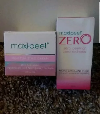 Maxi Peel Zero 50ml + Maxi Peel Moisturizing Cream25g. • $19.99