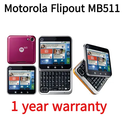 Original Smartphone Motorola Flipout MB511 MB-511 3G QWERTY Mobile Phone • $82.59