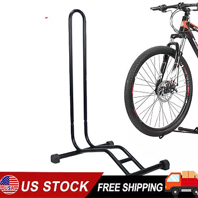 Bike Floor L Parking Stand Mountain Bicycle Display Rack Storage Holder • $23.42