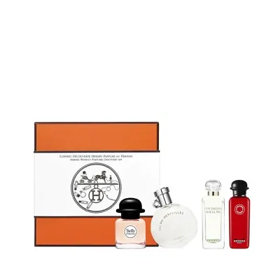 Hermes Mini Fragrance Discovery Gift Set Perfume(4pcs X 7.5ml) • $56.99