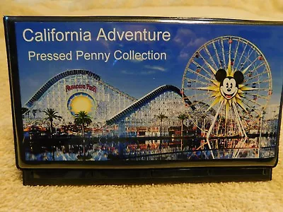 Elongated Pressed Penny Souvenir Album Book Disneyland California Adventure (#2) • $6.50