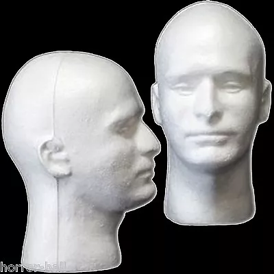 New Prop Building Supplies-MANNEQUIN HEAD-Halloween Costume Mask Wig Display-MAN • $12.97