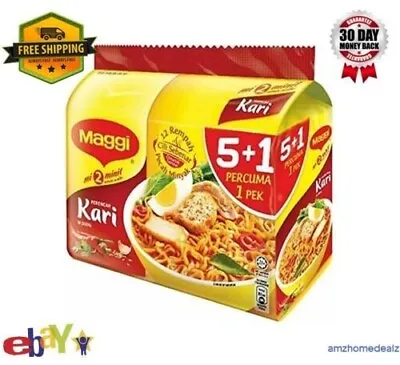 Maggi Noodle Curry Instant Noodles 79G*5 Multipack • $8.34