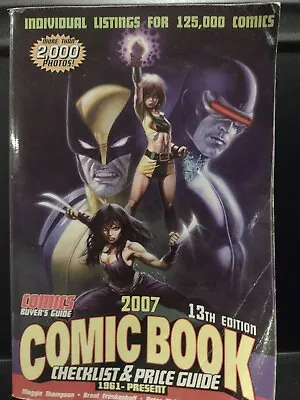 2007 Comic Book Price Guide: 1961 To Present Comics Buyer's Guide VG Condition  • $9.90