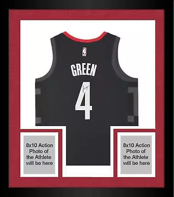 Framed Jalen Green Rockets Signed Jordan Brand 2021-22 Statement Swingman Jersey • $799.99