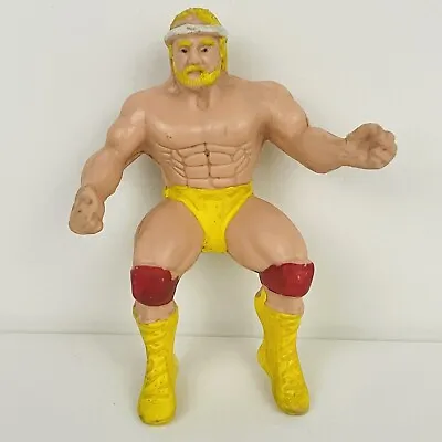 Vintage Bootleg Hulk Hogan Thumb Wrestler Figure 80s Wrestling Toy • $9.95