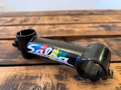 Vintage Salsa 1  Threadless Stem ~100mm Reach Ctc 25.4mm Clamp Black Steel • $70