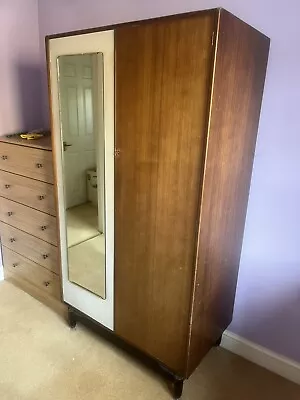 Vintage Mid-Century G Plan Wardrobe Chinese White • £40.74