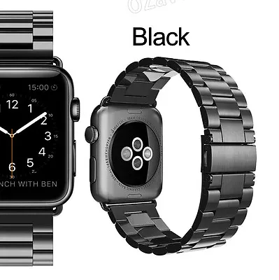 $15.15 • Buy For Apple Watch IWatch Band 7 6 5 4 3 2 SE 38/41/40/42/44/45mm Stainless Steel