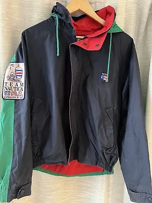 VTG Team Nautica Jacket  Men’s M USA Cup Full Zip Lil Yachty Sailing Competition • $45