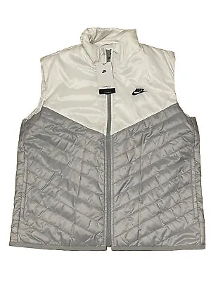 Nike Sportswear Therma-Fit Repel Vest White Gray FB8201-077 Men’s Size Medium • $60.57