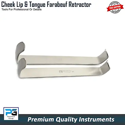 Farabeuf Tissue Retractor Twin Hold Lips Cheek Surgical Dental Retractor 12 CM • £6.88