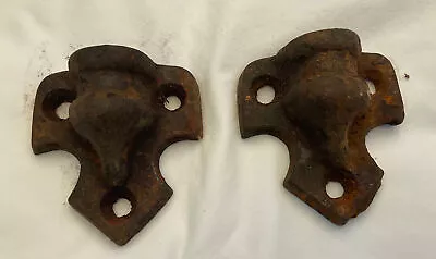 Vintage Iron Door Gate Hinge Bracket Strap Window Salvage Reclaim Architectural • $21.76