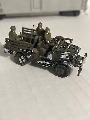 Military Six Seat Jeep Ho With Soliders Rtr  • $10