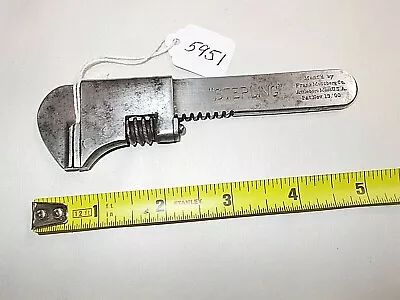 Sterling Bicycle Wrench Pat. Nov. 13 00 Frank Mossberg Attleboro Ma. USA • $38.06