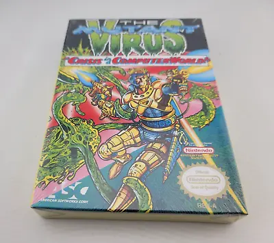 Mutant Virus The Crisis World NES Nintendo New Factory Sealed Near Mint Shape • $429.99
