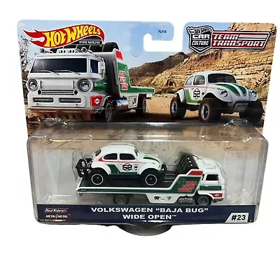 Hot Wheels 2020 Car Culture Team Transport VW Baja Bug Wide Open Truck • $19.62