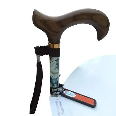 Amazing Health Walking Stick Holder - Reflective Cane Holder • £7.99