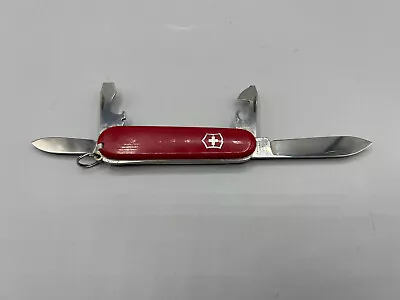 Vintage Victorinox Rostfrei Swiss Army Knife Officer Suisse • $13.95