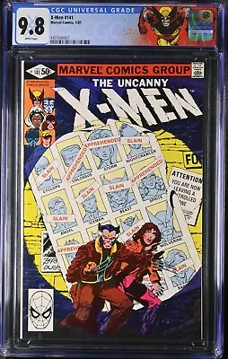 Uncanny X-men #141 ⭐cgc 9.8⭐nm/mt⭐white Pages⭐1st Appearances⭐1981⭐marvel Mcu • £707.77