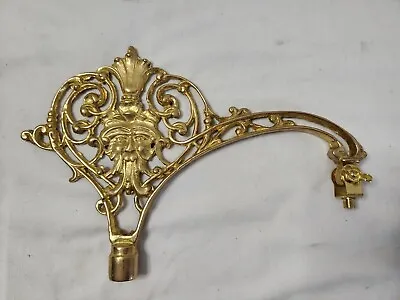 Vintage Brass Ornate Old Man / Father Time Floor Lamp Arm Replacement Part • $30