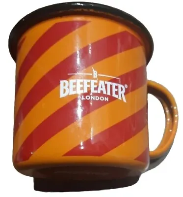 Beefeater Cocktail Gin Branded Camping Enamel Tin Cup Mug Great Christmas Gift  • £8.98