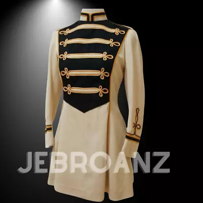 Handmade 50's Majorette Military Marching Band Uniform-Steampunk Hussar Uniform • $169.99