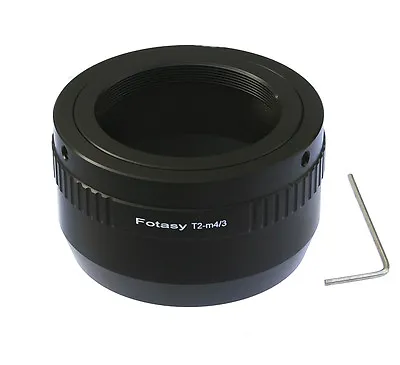 T /T2 Telescope Lens To Micro 4/3 M4/3 Camera Adapter Olympus E-M1 E-M5 E-M10 II • $9.79