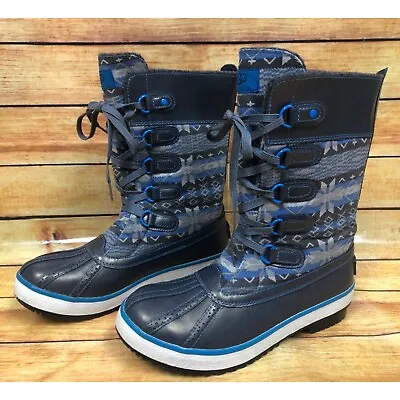 UGG Australia Baroness 1001796 Blue Winter Snow Boots Womens 7 / 38 (u6c) • $44.99