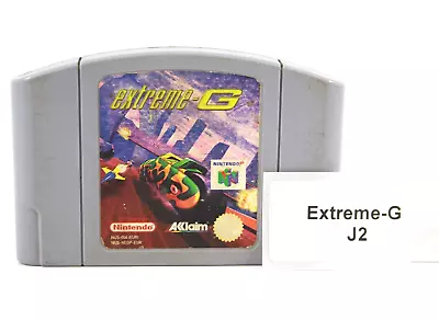 Extreme-G [CART ONLY] - Nintendo 64 (N64) [PAL] WITH WARRANTY • $16.16