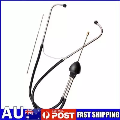 Cylinder Stethoscopes Black Auto Mechanics Stethoscope Hearing Car Repair Tool • $13.69