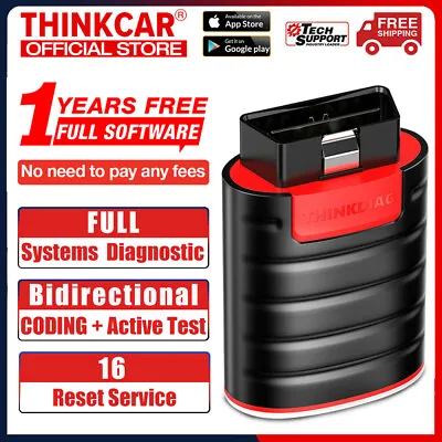 Thinkdiag OBD2 Scanner Code Reader Car Diagnostic Tool Key Coding Bidirectional • $75.99