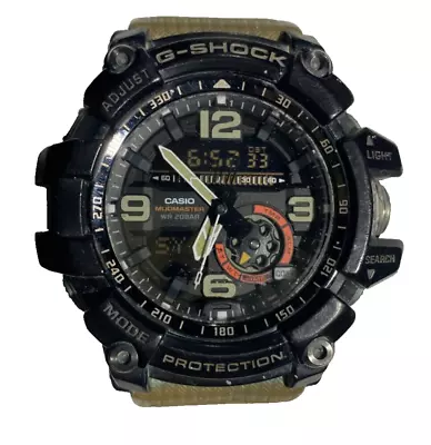 MUDMASTER G SHOCK Black Beige Twin Sensor Casio GG1000 GG-1000-1A5 Mud Master • $240