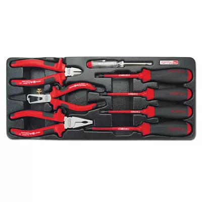 Toptul Professional 8 Piece VDE Pliers & Screwdriver Set In A Module GAAT0810 • £143.70