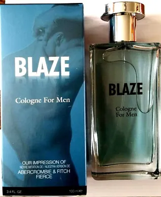 $19.97 • Buy Blaze Cologne Men Spray-By Preferred-Our Impression Of Abercrombie Fierce 3.4 Oz