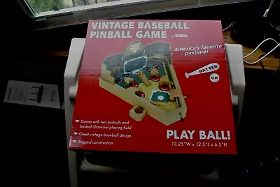 Totes- PLAY BALL Baseball Mini 2 Pinball Table Fields 13x12x6 • $12.50