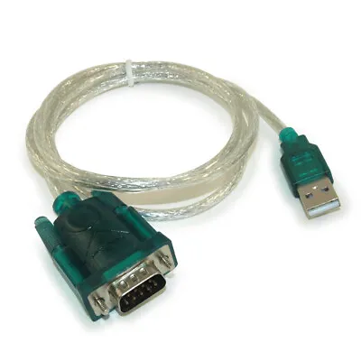 $41.82 • Buy USB A To Serial (Male/DB9) Converter Via Ethernet CAT5/6/RJ45 To 270ft
