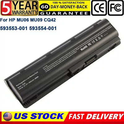 11.1V Battery For HP 2000-425NR Notebook MU06 MU09 593553-001 586006-361 • $14.95