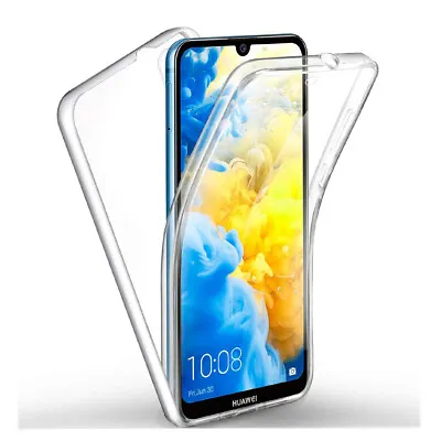 For Huawei Y5 2019 Prime Honor 8S - Full Clear Shockproof Bumper Gel Case Cover • £3.99