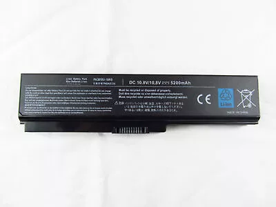 Laptop Battery For TOSHIBA Satellite C600 C665 C670 C680 L745 L750 PA3817U-1BRS • $44.92
