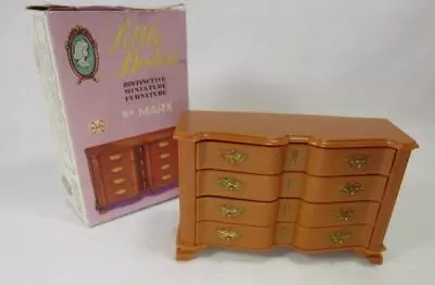 *Marx Little Hostess Block Front Chest Of Drawers In Box - Miniature Dollhouse • $16.98